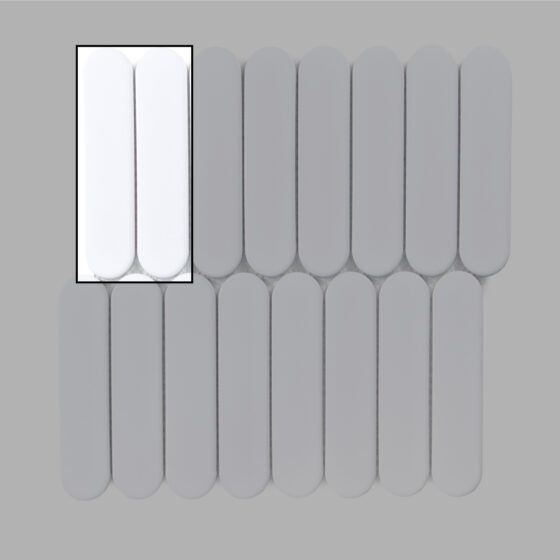 Vzorka Pills White matt